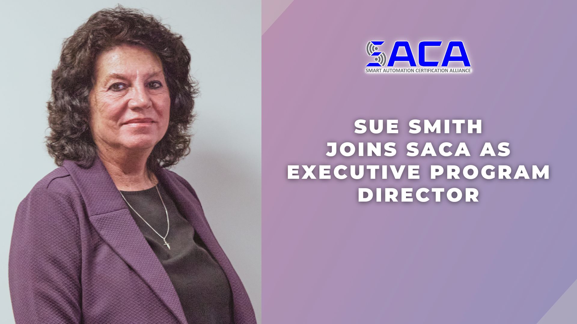 SACA - Sue Smith Joins SACA as Executive Program Director